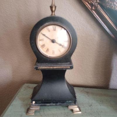 Antique mini London clock