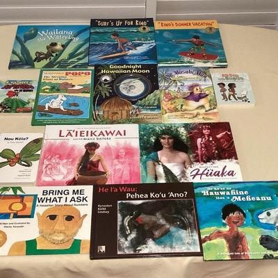 MMS014 Fourteen Children's Hawaiian Hardcover Books