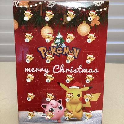 MMS111 Pokemon Christmas Advent Box With 24 Mystery Mini Figures