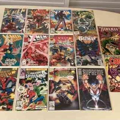 MMS015 Fourteen Marvel, DC & Image Comic Books