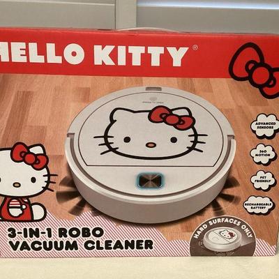 MMS072 Hello Kitty 3-In-1 Robo Vacuum Cleaner New