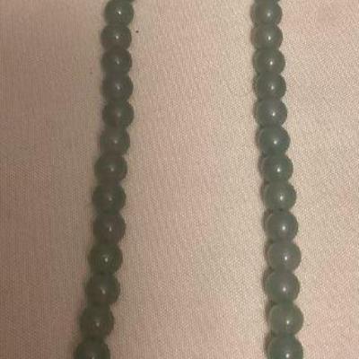 MMS112 Jade Beaded Necklace 