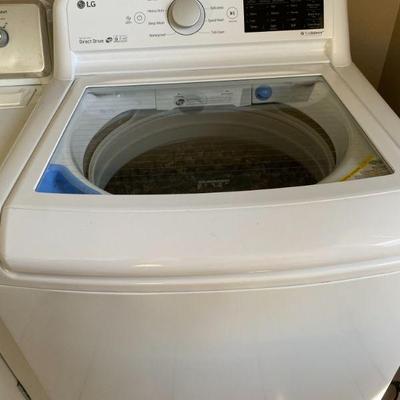 LG top load washing machine