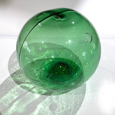 Large blown glass float