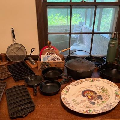 Cast iron cooking 