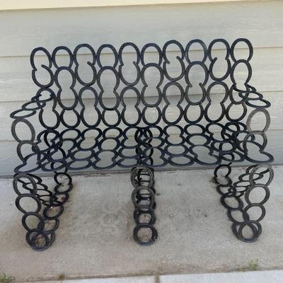 Cool horse shoe Bench 