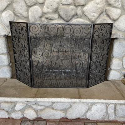 Fire place screen 