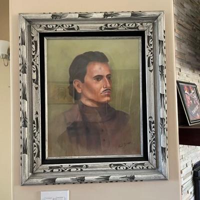 Art from Jack Palance home 