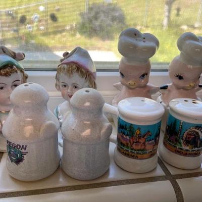 Salt and pepper shaker collection 