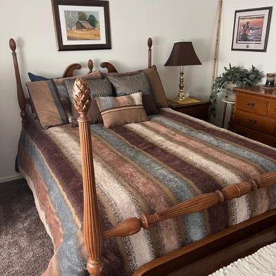 Pineapple bed full size ranch bedding 
