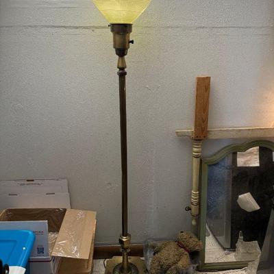Antique lamp, rewired
