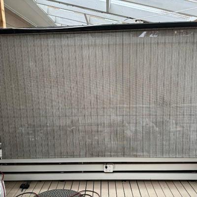 Privacy screen/awning