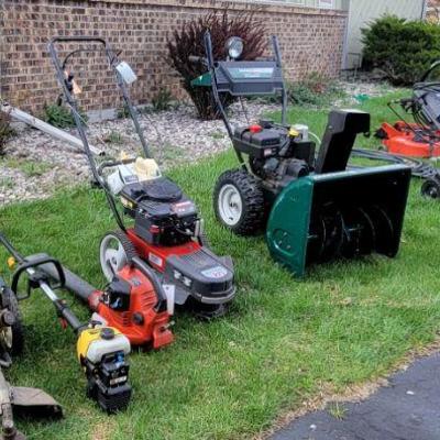 Snow Blower, Trimmer and MORE Blowers