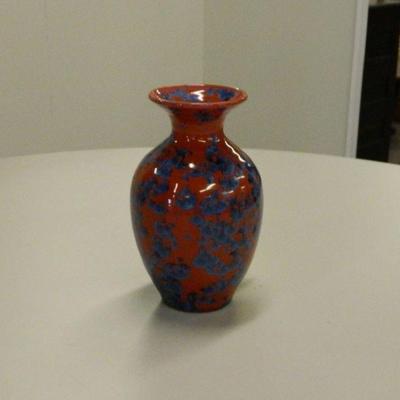 Uwharrie Pottery Crystalline Pottery Vase Seagrove
