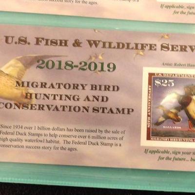 $25 Stamp U.S. Fish & Wildlife Service