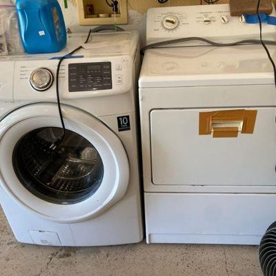 Electric Dryer by Kenmore and Washer by Samsung