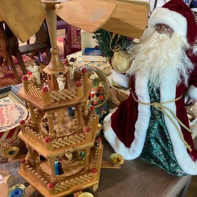 Large vintage Christmas Pyramid, made in Germany