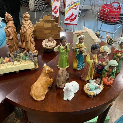 Collection of Nativity Sets