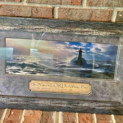 Lot 151b-BON: Framed Art Lot

Features: 
â€¢	4 Professionally-framed prints
o	Lighthouse in storm
o	House w/boats
o	Water w/boat dock
o...