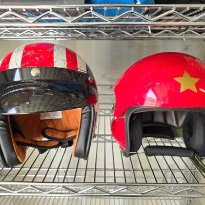 #4012 â€¢ (2) Motorcycle Helmets
