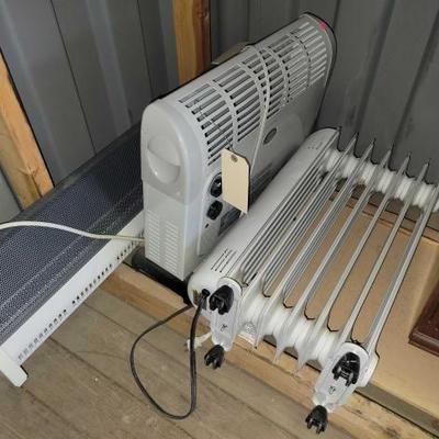 #10510 â€¢ (3) Electric Heaters
