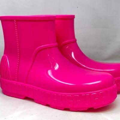 #1870 â€¢ Bright Pink Ugg Waterproof Boots
