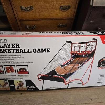 #7742 â€¢ EZ Fold 2 Player Basketball Game
