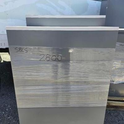 #2800 â€¢ (2) Metal File Cabinets
