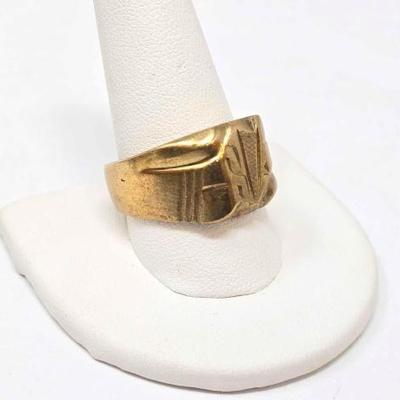 #1000 â€¢ Costume Gold Toned Ring
