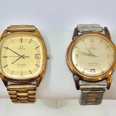 #1108 â€¢ (2) Omega Watches
