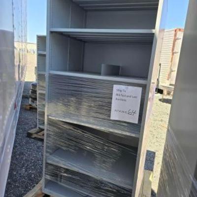#2806 â€¢ Metal Shelf Cabinet
