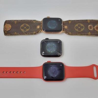 #1114 â€¢ (3) 44mm Apple iWatches
