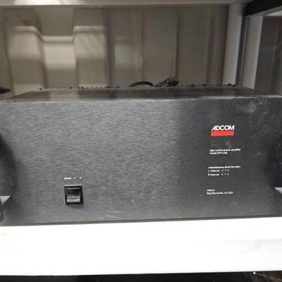 #7716 â€¢ Adcom GFA-555 High Current Power Amplifier
