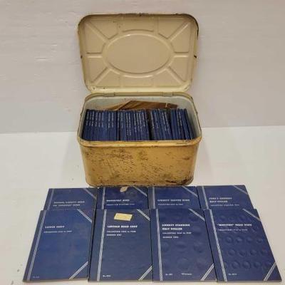 #1524 â€¢ Tin Can of Coin Display Booklets
