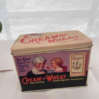 Vintage  Nabisco Cream of Wheat Tin Box