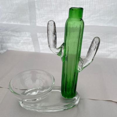 Blown Glass twizzler holder