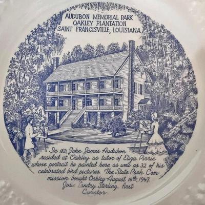 Details of a highly unique Homer Laughlin plate (collector's favorite)