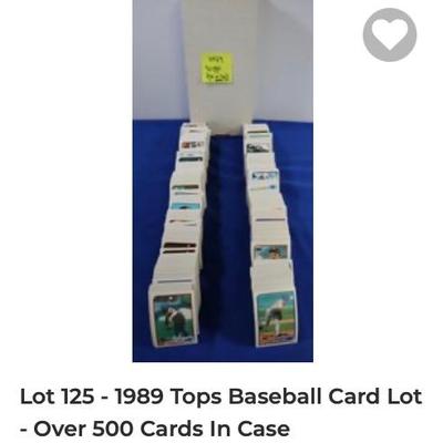 Baseball Cards large lot