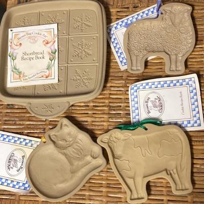 Vintage Brown Bag cookie molds