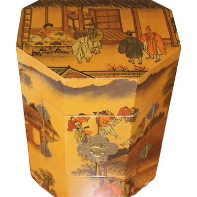 Oriental Octogonal Side Table