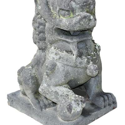 Cement Foo Dog Statues