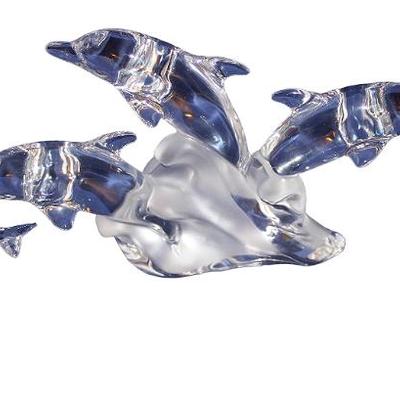 Lenox Crystal Dolphins