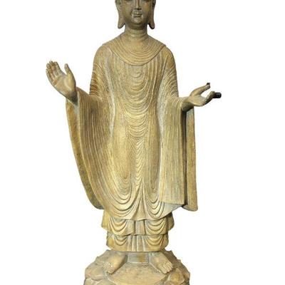 Standing Buddha Sculpture
