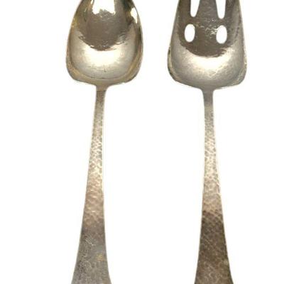 HYMAN & CO. Sterling Silver Serving Fork and Spoon
