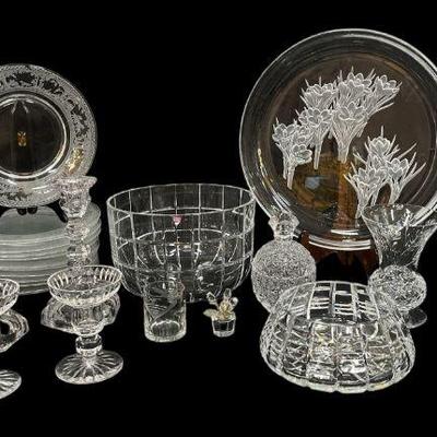 Large Collection YAKAMOTO, ORREFORS Crystal
