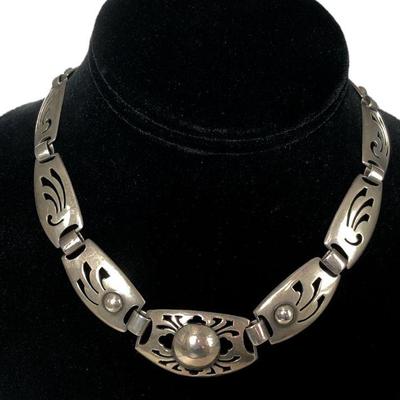 Sterling Silver KALO Necklace
