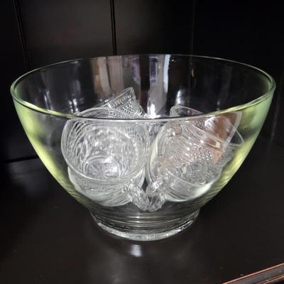 Punch Bowl with Cups