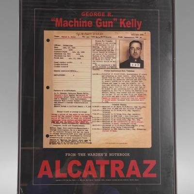 Framed Machine Gun Kelly Print
