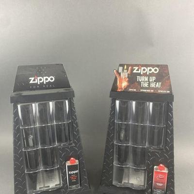 Lot 318 | Vintage Zippo Display Cases