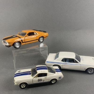 Lot 23 | 3 Mustang Die Cast Cars